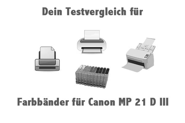 Farbbänder für Canon MP 21 D III