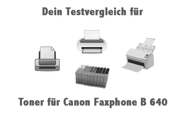 Toner für Canon Faxphone B 640