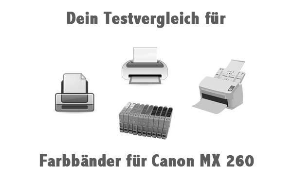 Farbbänder für Canon MX 260