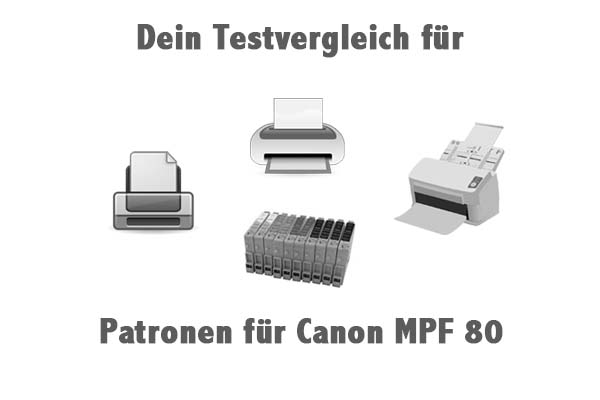 Patronen für Canon MPF 80