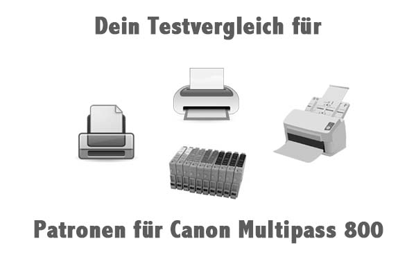 Patronen für Canon Multipass 800