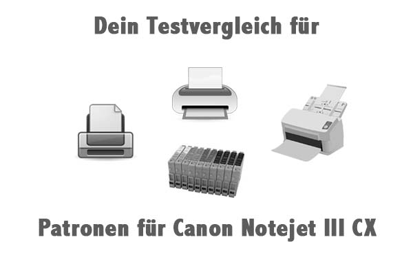 Patronen für Canon Notejet III CX