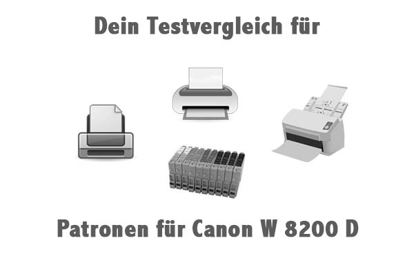Patronen für Canon W 8200 D