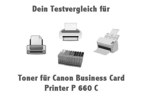 Toner für Canon Business Card Printer P 660 C